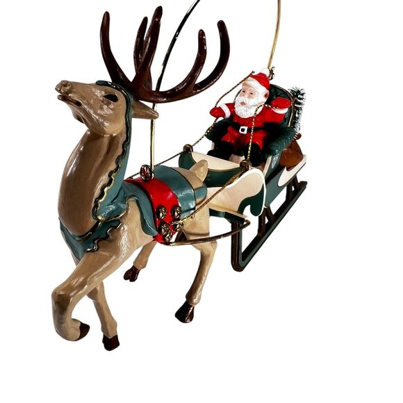 Hallmark Keepsake Ornaments Lot of 3 Cycling Santa SantaCycle Spirit of Santa - Picture 4 of 16